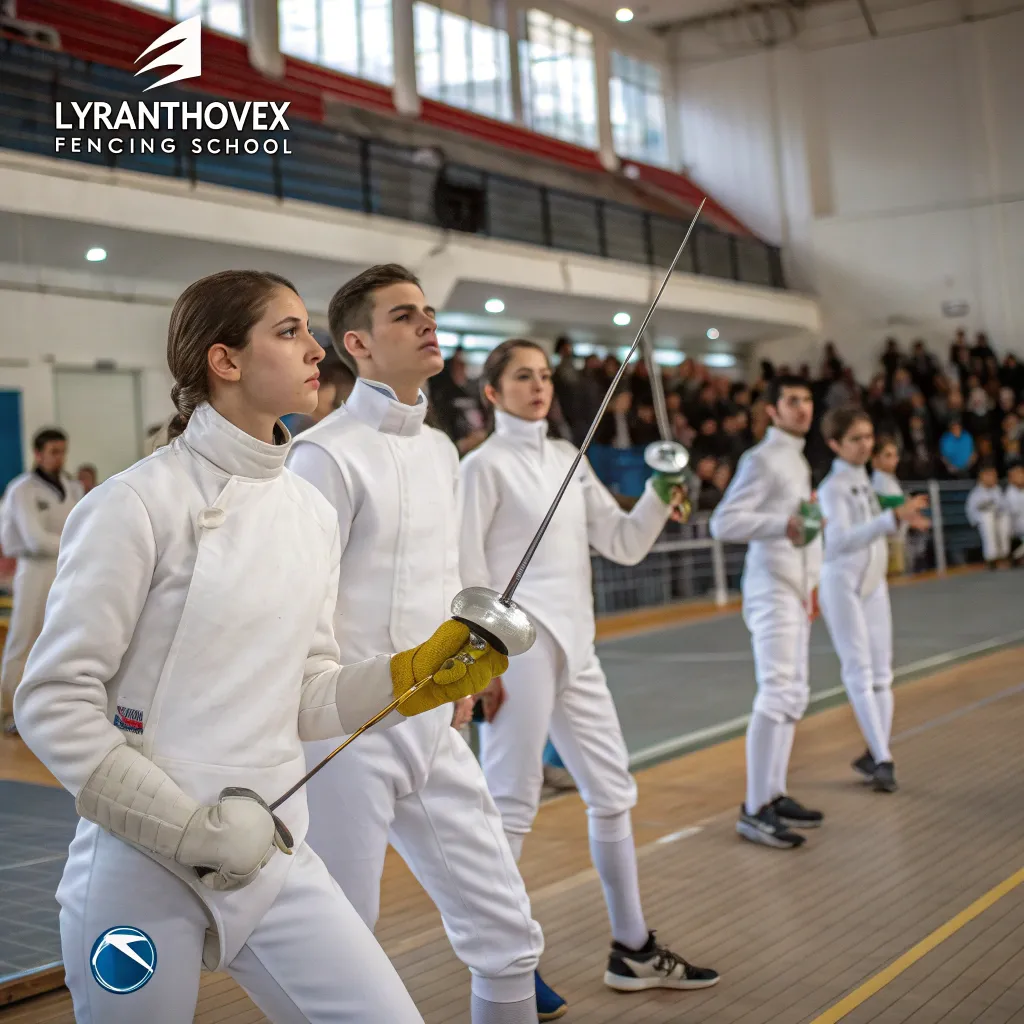 Team of LYRANTHOVEX Fencing School